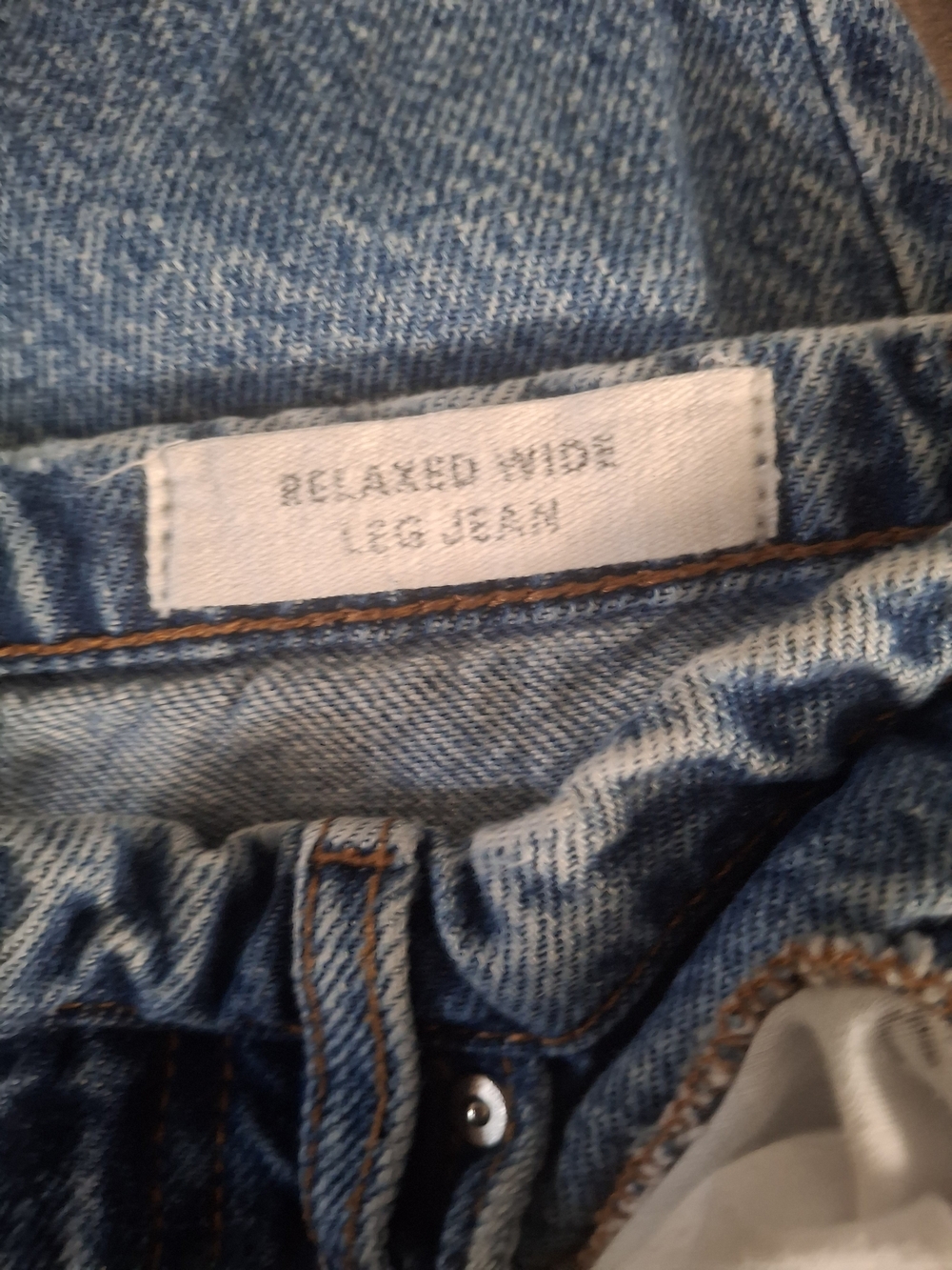 Cotton On Light Blue High-Waist Wide Leg Jeans - Picture 3 of 5